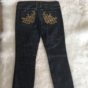 Bebe Jeans with Rhinestones